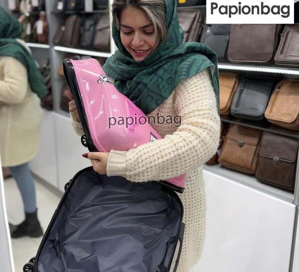 عکس چمدان بچه گانه کرومی