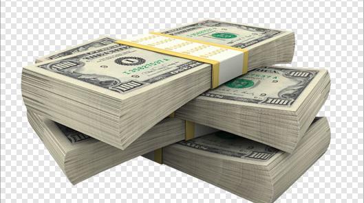 عکس کیف پول پر از دلار