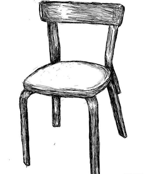 عکس صندلی نقاشی صندلی