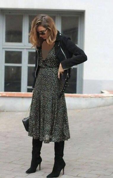 عکس لباس مجلسی با بوت