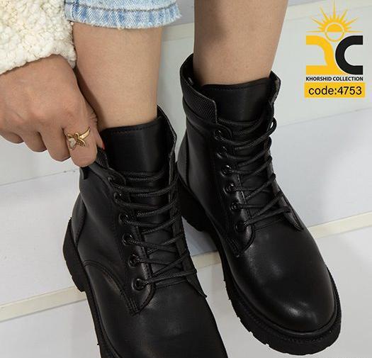 عکس نیم بوت دخترانه برای مدرسه