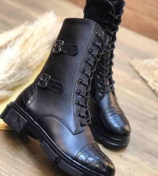 عکس بوت چرم زنانه