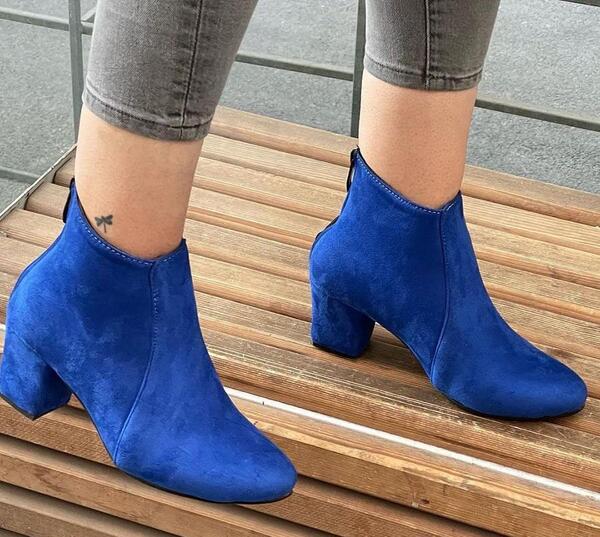 عکس نیم بوت زنانه پاشنه دار