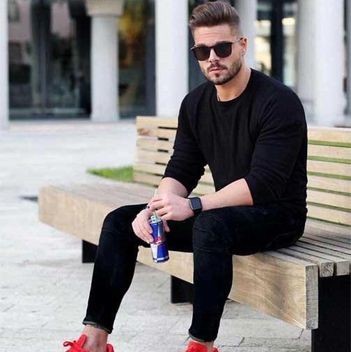 عکس کفش قرمز مردانه