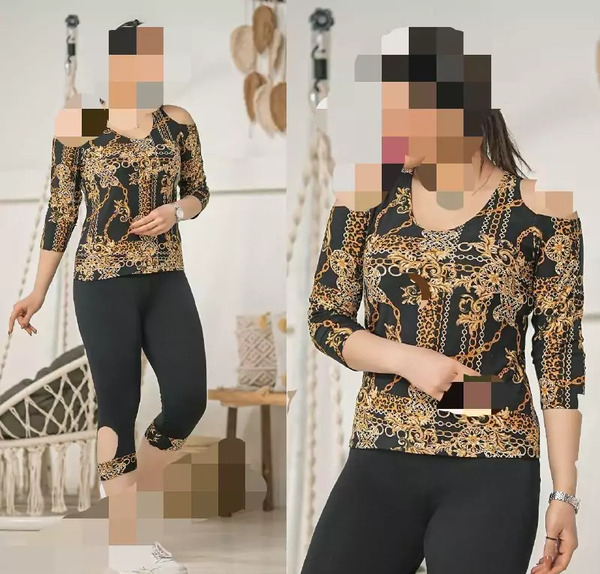 عکس مدل تاپ و شلوارک ریون