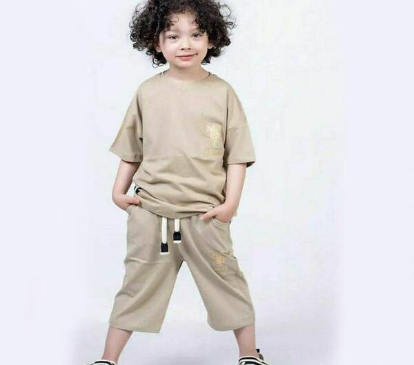 عکس مدل شلوارک پارچه ای پسرانه بچه گانه