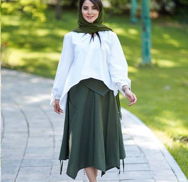 عکس دامن با شومیز