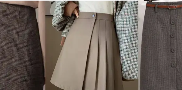 عکس دامن کوتاه صورتی