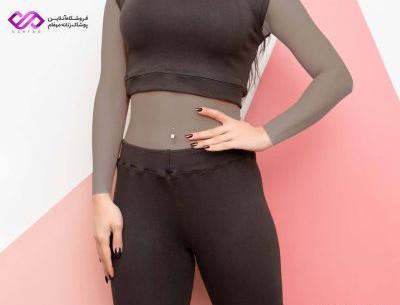 عکس تاپ شلوارک ورزشی زنانه