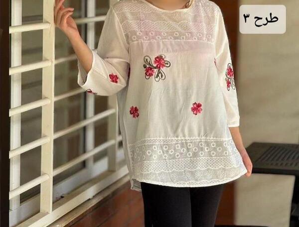 عکس تونیک گلدار زنانه