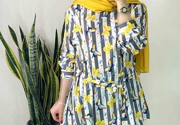 عکس تونیک گلدار زنانه