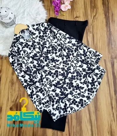 عکس تونیک گلدار زنانه