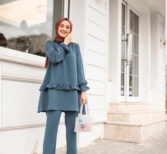 عکس تونیک شلوار ست دخترانه
