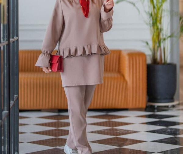 عکس تونیک شلوار نخی