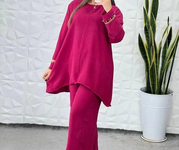 عکس تونیک شلوار نخی