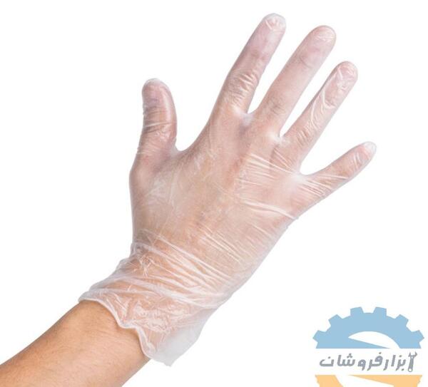 عکس دست با دستکش لاتکس