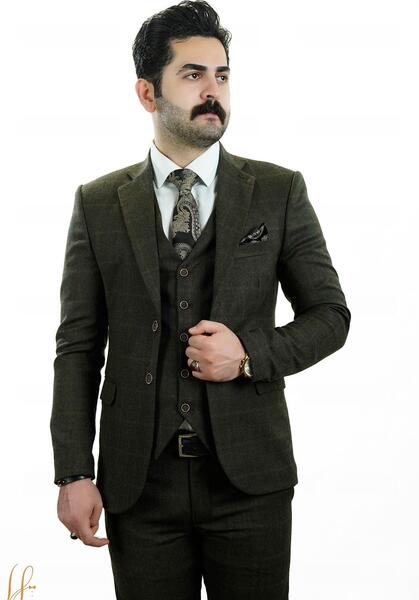 عکس کت شلوار یشمی مردانه