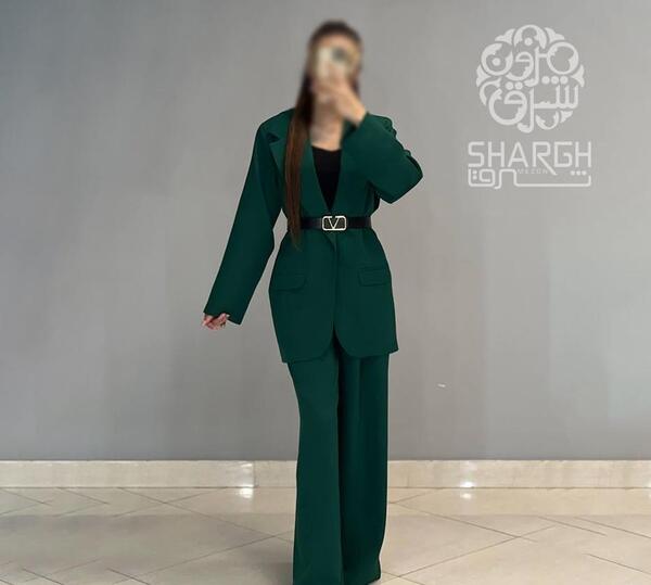 عکس کت شلوار یشمی