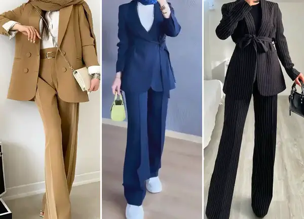 عکس کت شلوار اسپرت زنانه