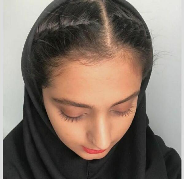 عکس مدل مو با مقنعه