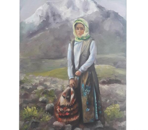عکس نقاشی چادر عشایر