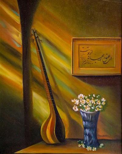 عکس نقاشی چادر عشایر