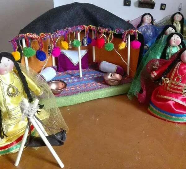 عکس کاردستی چادر عشایری