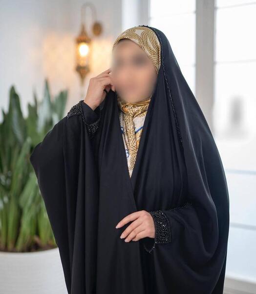 عکس چادر طرح دار