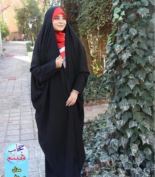 عکس چادر طرح دار
