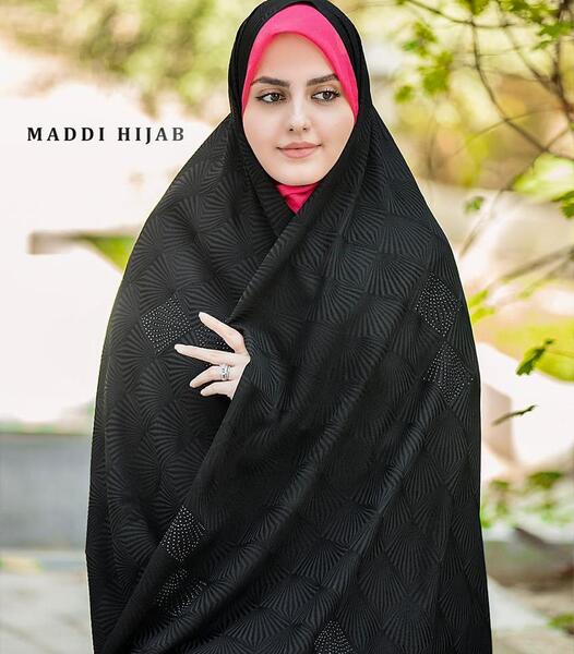 عکس چادر طرح دار