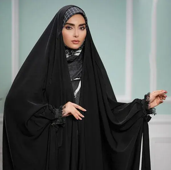 عکس چادر طرح دار