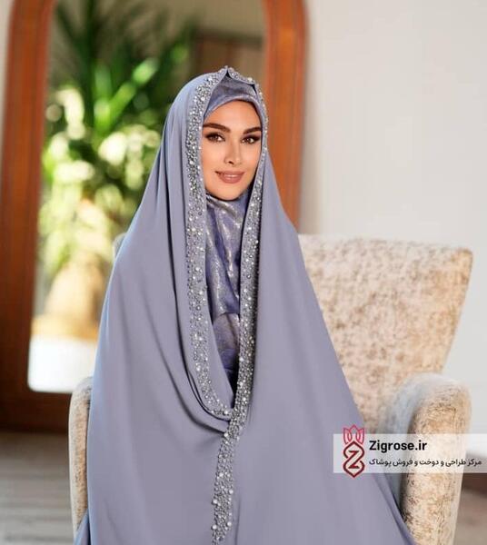 عکس چادر عروس جدید