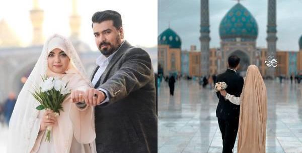 عکس چادر عروس جدید