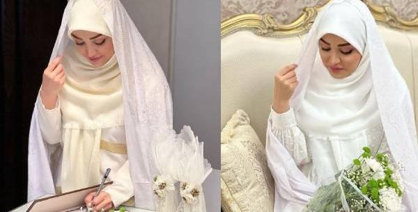 عکس چادر عروس جدید