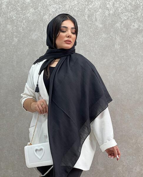 عکس روسری مشکی دخترانه