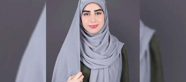 عکس مدل بستن روسری لبنانی