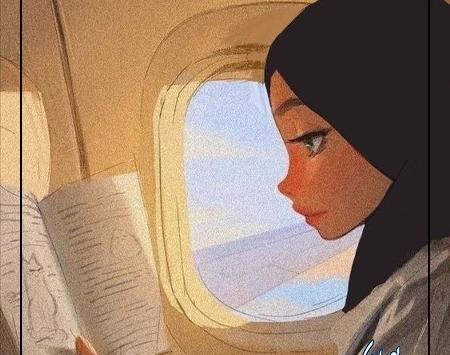 عکس دختر با روسری کوتاه