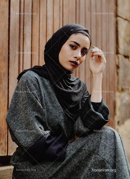 عکس با روسری عربی