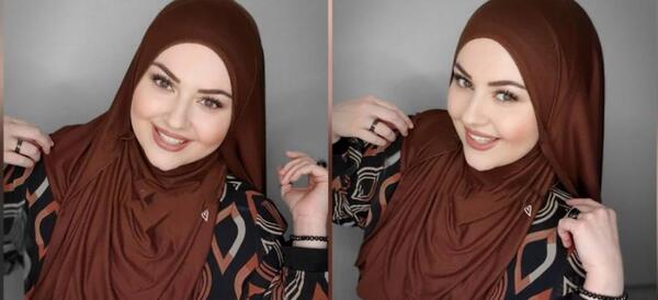 عکس دختر با روسری عربی