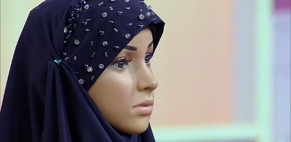 عکس مدل بستن روسری شمالی