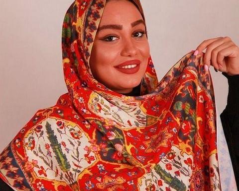 عکس با روسری سنتی