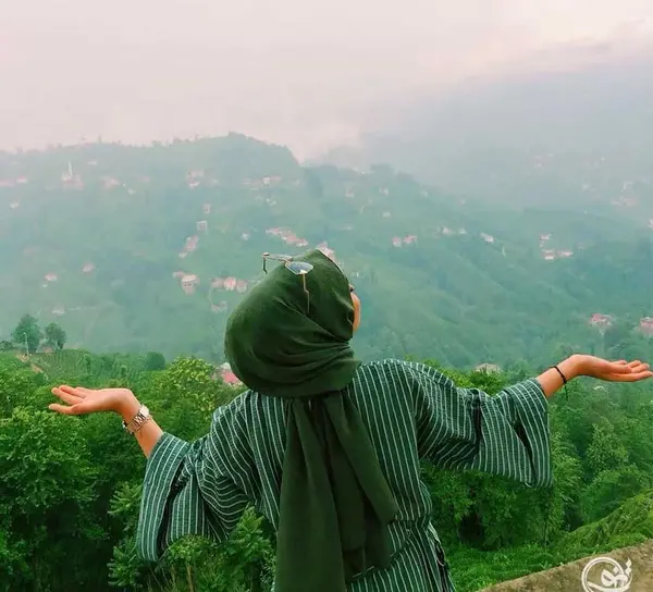 عکس با روسری برای پروفایل