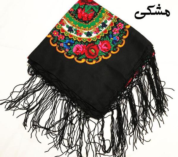 عکس با روسری ترکمن