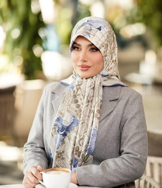 عکس روسری ابریشم جدید