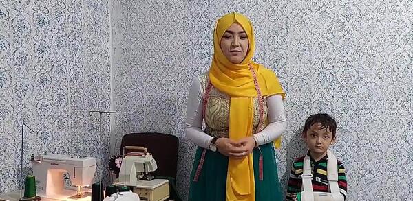 عکس لباس شال هزارگی