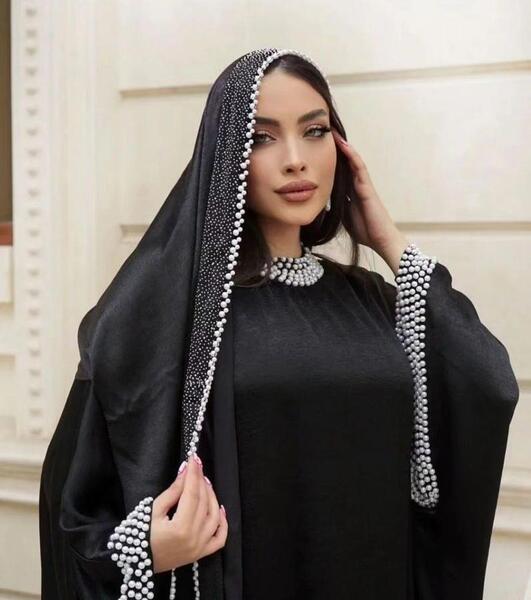 عکس شال مشکی مجلسی و شیک