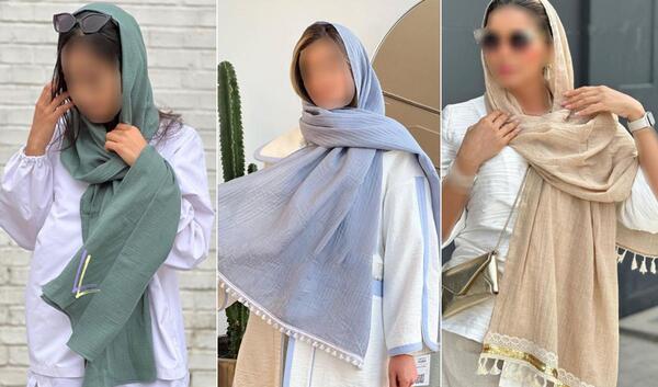 عکس انواع شال و روسری جدید