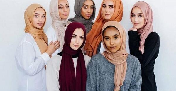عکس شال با حجاب