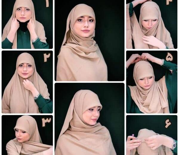 عکس شال با حجاب