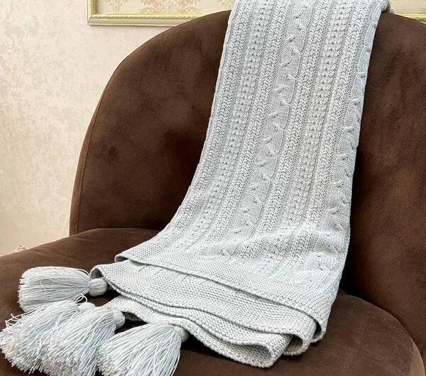 عکس شال رنگ طوسی